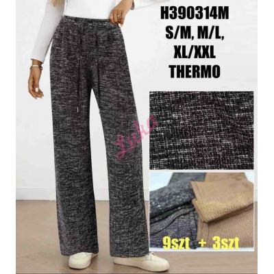 Women's pants THERMO Miego 390313M