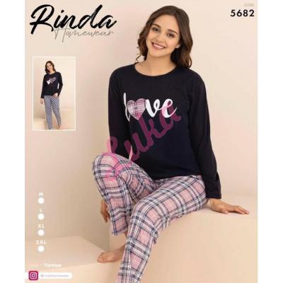 Piżama damska turecka Rinda 5682