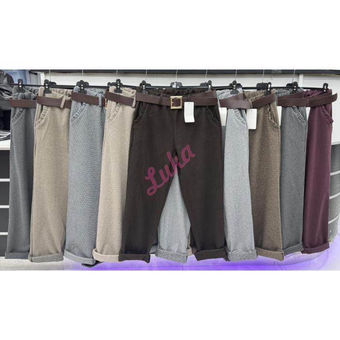 Spodnie damskie Moda Italia NO-1821