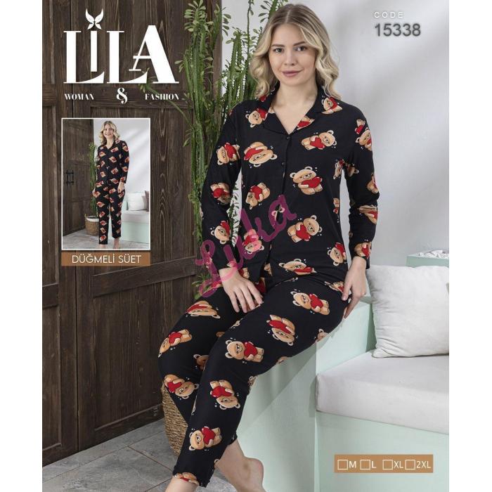 Piżama damska turecka Lila 15335