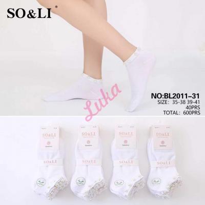 Women's Socks So&Li BL2011-31