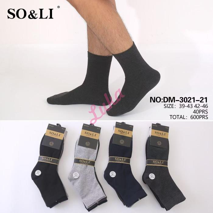 Men's socks SO&LI DM3021-23