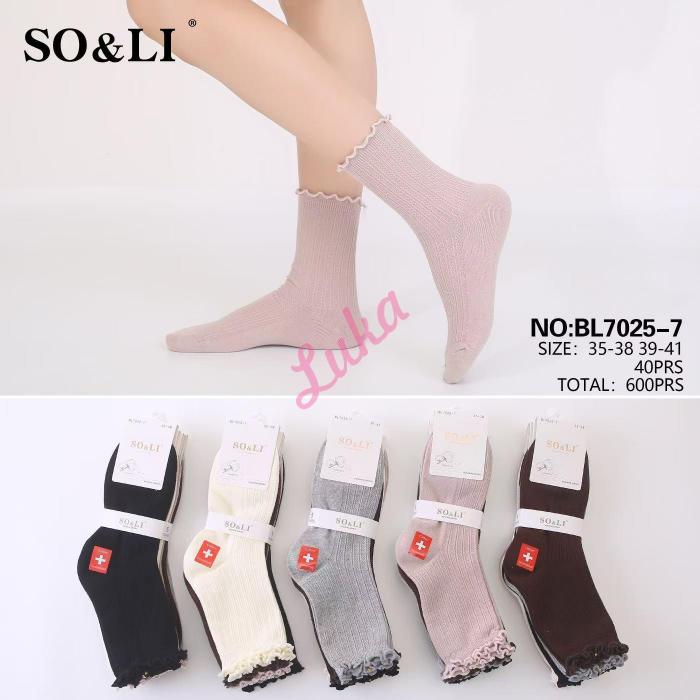 Women's Socks So&Li BL7025-2