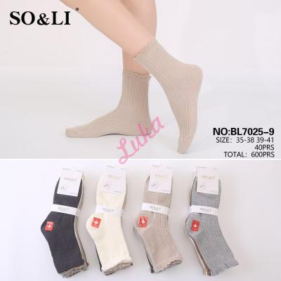 Women's Socks So&Li BL7025-7