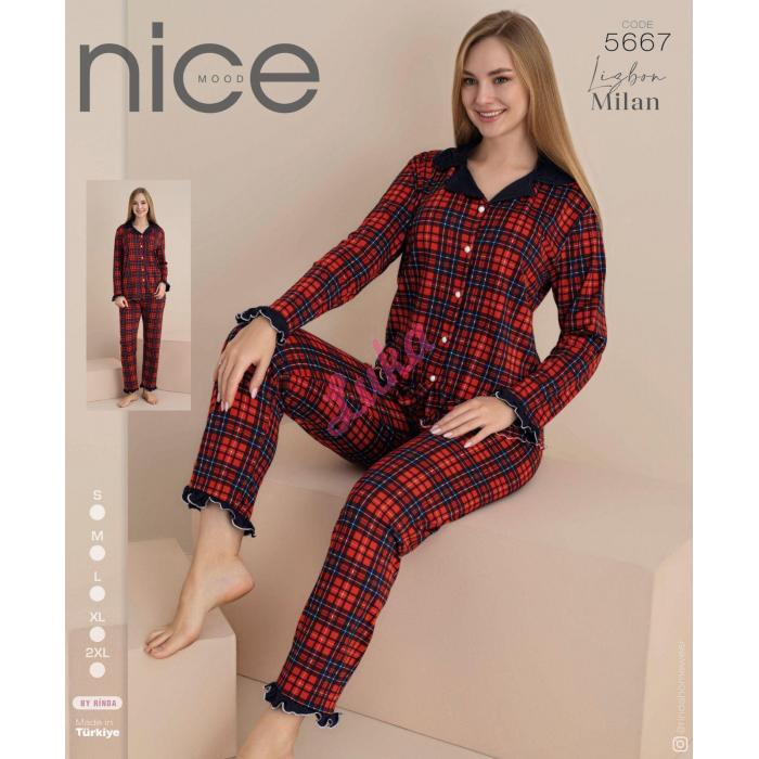 Women's turkish pajamas Nice Mood 5665