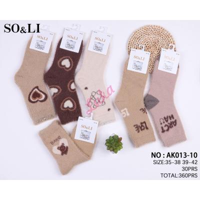 Women's Socks So&Li Wool AM005-11