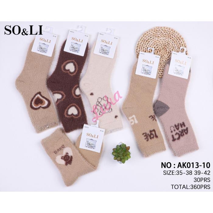 Women's Socks So&Li Wool AM005-11