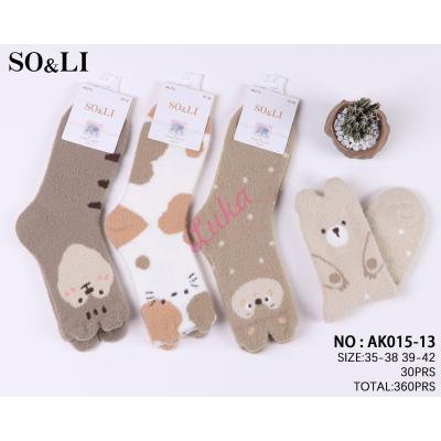 Women's Socks So&Li Velvet AK015-5