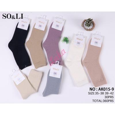 Women's Socks So&Li Velvet AK015-10