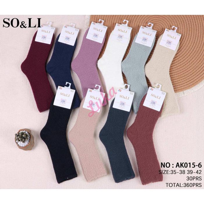Women's Socks So&Li Velvet AK015-7