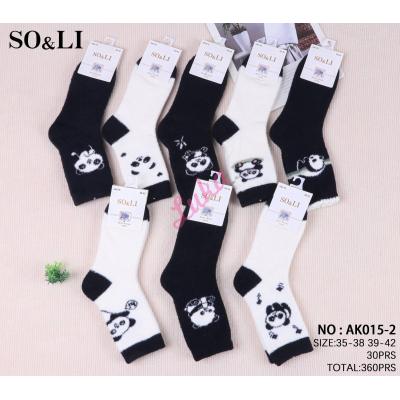 Women's Socks So&Li Velvet AK015-3