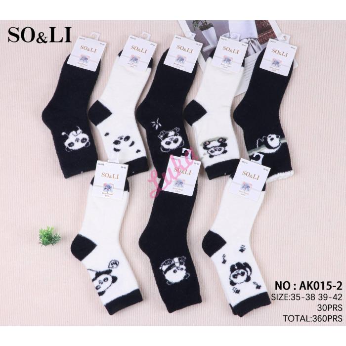 Women's Socks So&Li Velvet AK015-3
