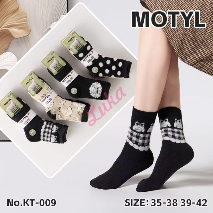 Women's socks Motyl KT-013 ANGORA