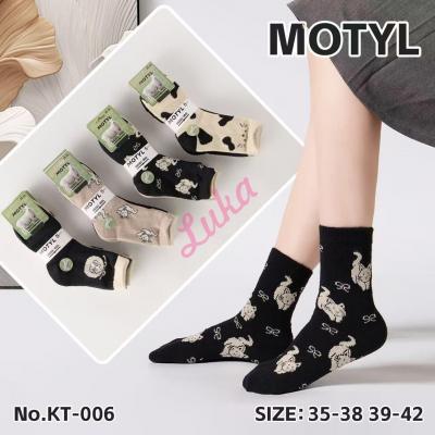 Women's socks Motyl KT-008