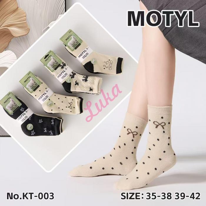Skarpety damskie Motyl KT-013 ANGORA