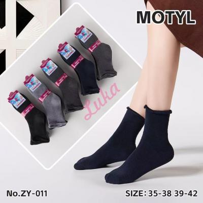 Women's socks Motyl THERMO ZY-012