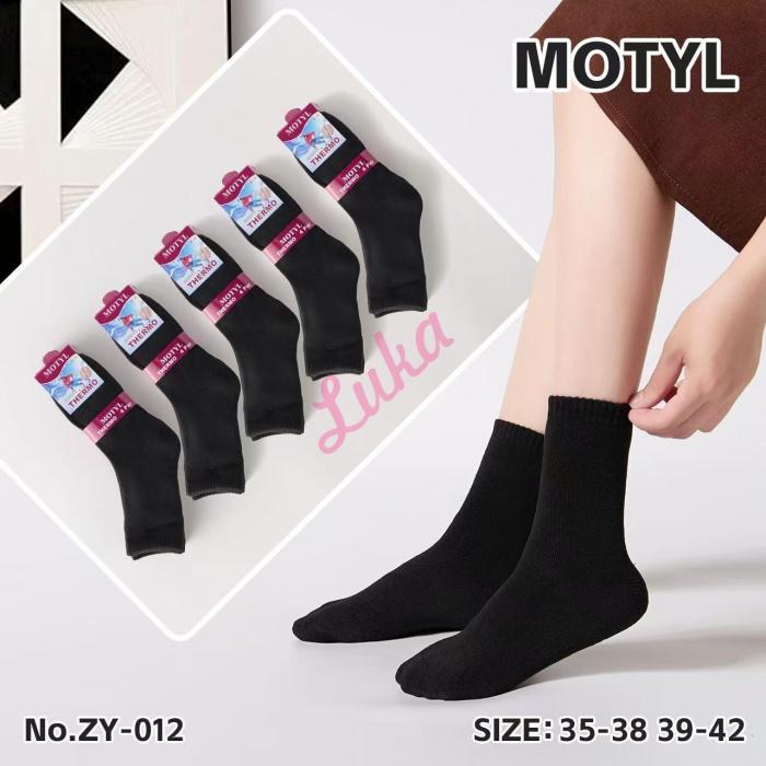 Women's socks Motyl THERMO ZY-013