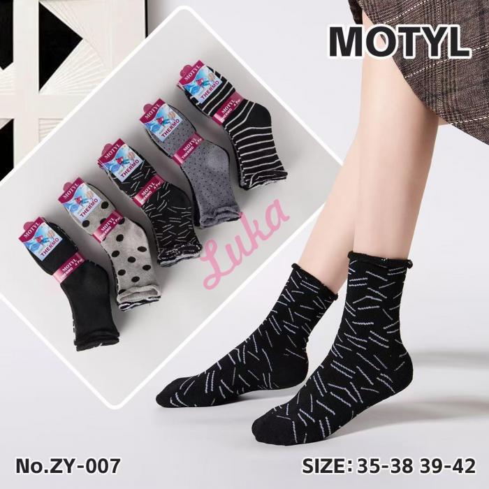 Women's socks Motyl THERMO ZY-003