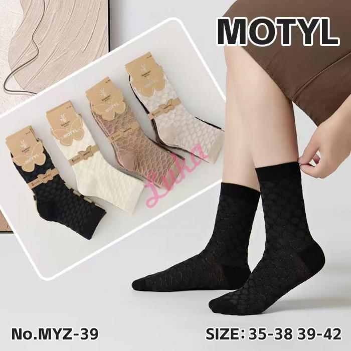 Skarpety damskie bambusowe Motyl MYZ-40