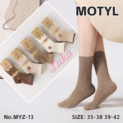 Women's socks bamboo Motyl MYZ-14