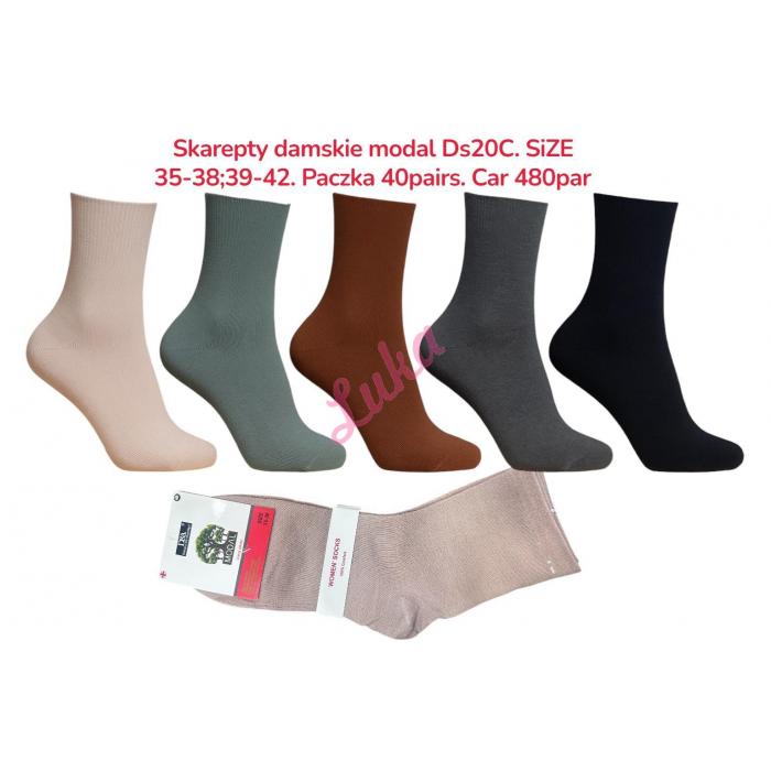 Skarpety damskie D&A modal DS21C