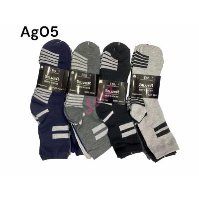 Men's Socks D&A Silver AG-05