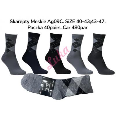 Men's Socks D&A Silver AG-07