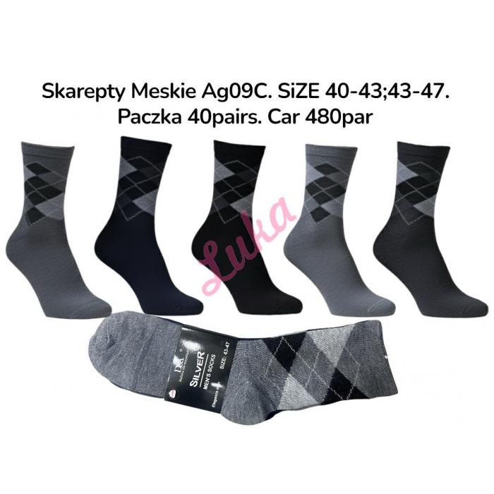 Men's Socks D&A Silver AG-07