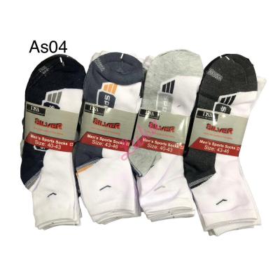 Men's Socks D&A Silver AS-04