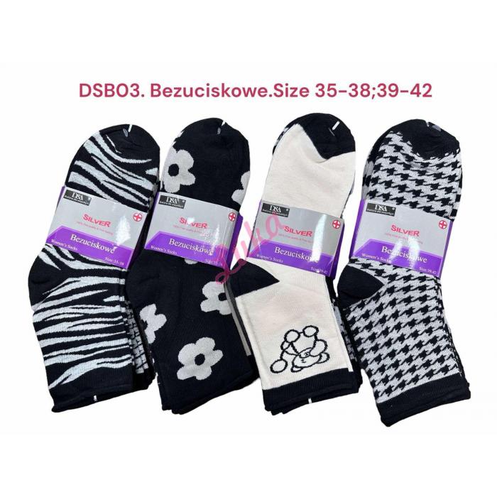 Women's Socks bezuciskowe D&A DSB02