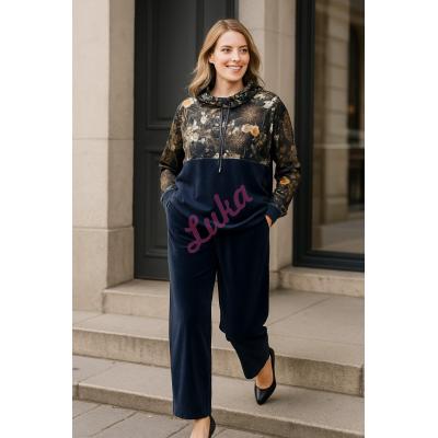 Komplet damski Polska DES-319 Welur