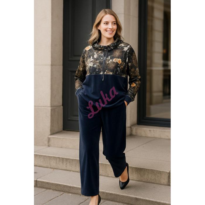 Komplet damski Polska DES-318 Welur