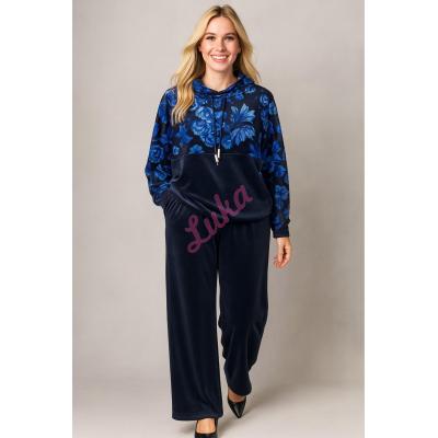 Komplet damski Polska DES-324 Welur