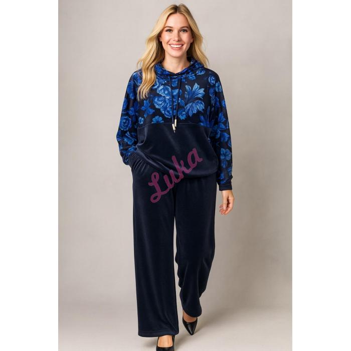 Komplet damski Polska DES-323 Welur