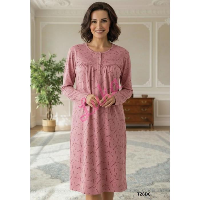 Women's nightgown WARM NO-01802