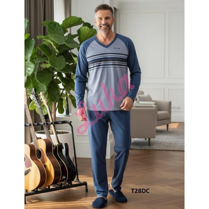 men's pajamas WARM T28DL-1823