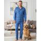 men's pajamas WARM T28DL-1825
