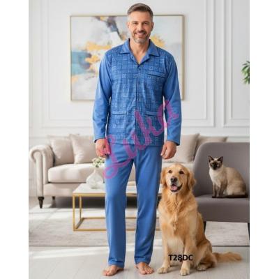 men's pajamas WARM T28DL-1826