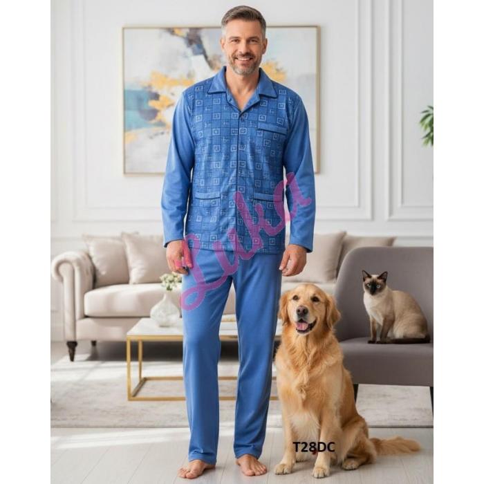 men's pajamas WARM T28DL-1825