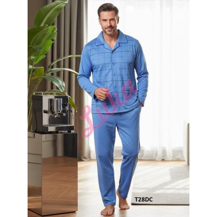 men's pajamas WARM T28DL-1826