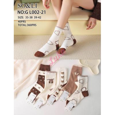 Skarpety damskie So&Li Cashmere GL002-2