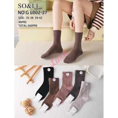 Women's Socks So&Li Cashmere GL002-26