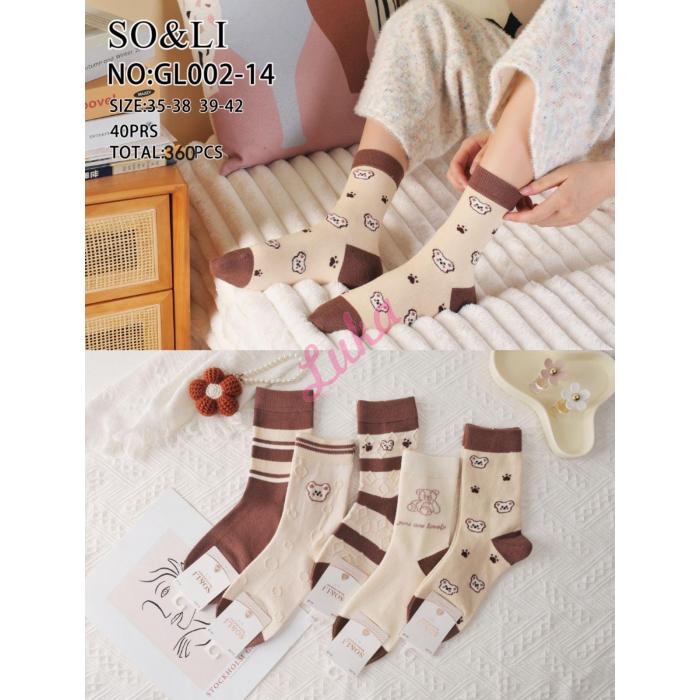 Skarpety damskie So&Li GL002-15