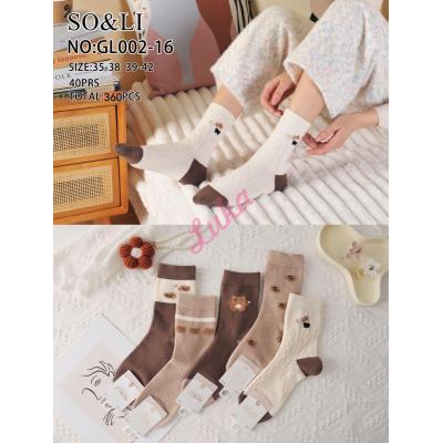 Women's Socks So&Li Cashmere GL002-2