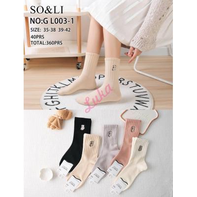 Women's Socks So&Li GL003-3