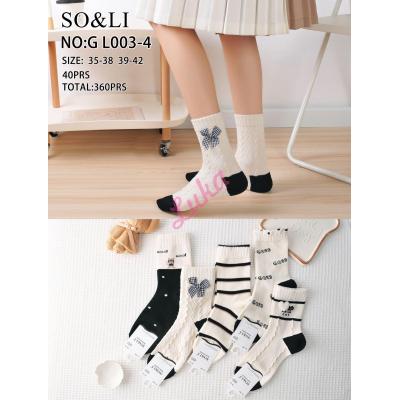 Skarpety damskie So&Li GL003-1