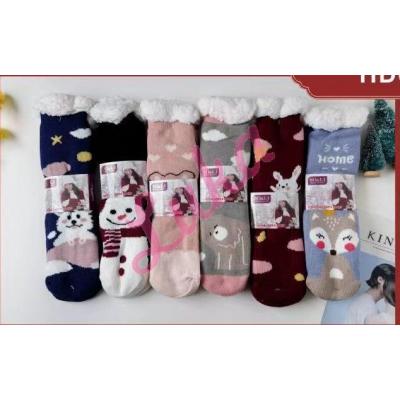 Women's Socks So&Li Angora AK010-1