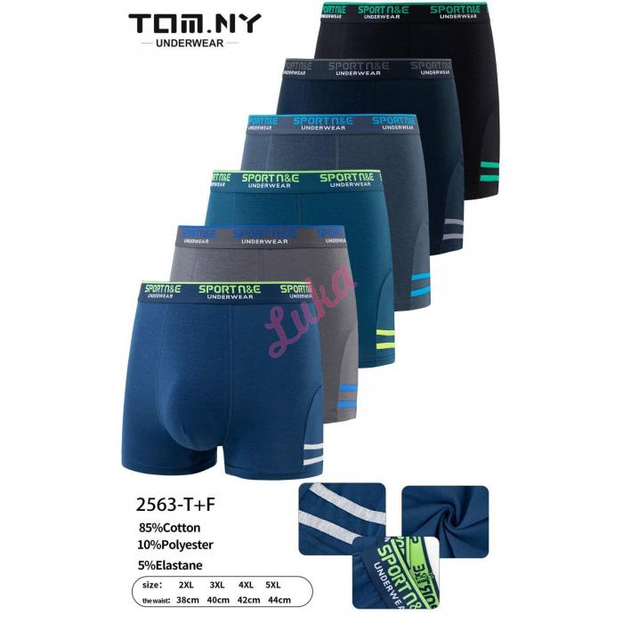 Men's boxer shorts Tomny 2565-T+F