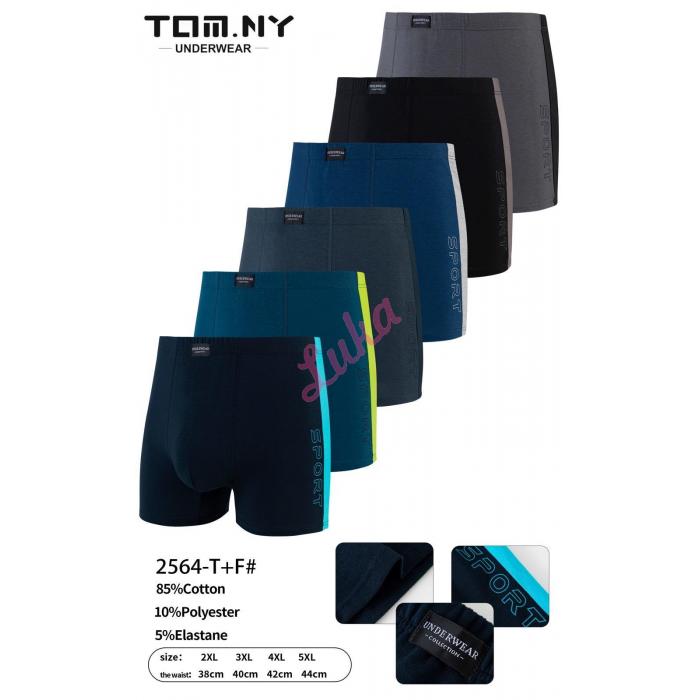 Bokserki męskie Tomny 2563-T+F