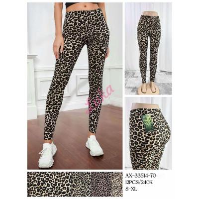 Legginsy damskie bambusowe AX33514